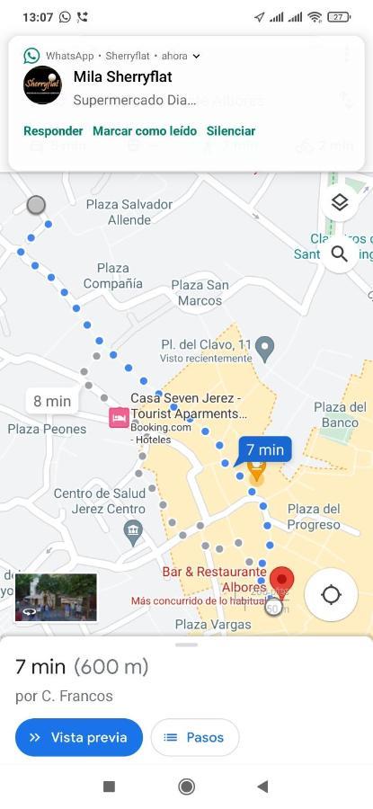 Апартаменты Sherryflat Paralejo 7 Херес-де-ла-Фронтера Экстерьер фото